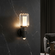 Zaevia Freja Modern Fluted Crystal Wall Sconce - Lighting > Wall Lights > Wall Sconces > Diffused Light Wall Sconces | Zaevia