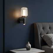 Zaevia Freja Modern Fluted Crystal Wall Sconce - Lighting > Wall Lights > Wall Sconces > Diffused Light Wall Sconces | Zaevia
