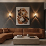 Zaevia Freja Modern Fluted Crystal Wall Sconce - Lighting > Wall Lights > Wall Sconces > Diffused Light Wall Sconces | Zaevia