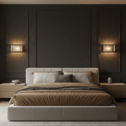 Zaevia Freya Textured Ice Glass Wall Sconce - Lighting > Wall Lights > Wall Sconces > Diffused Light Wall Sconces | Zaevia