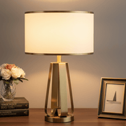 Zaevia Alora Geometric Brass Table Lamp: Mid Century Architectural Light - Lighting > Table & Floor Lamps > Table Lamps > Designer Table Lamps | Zaevia