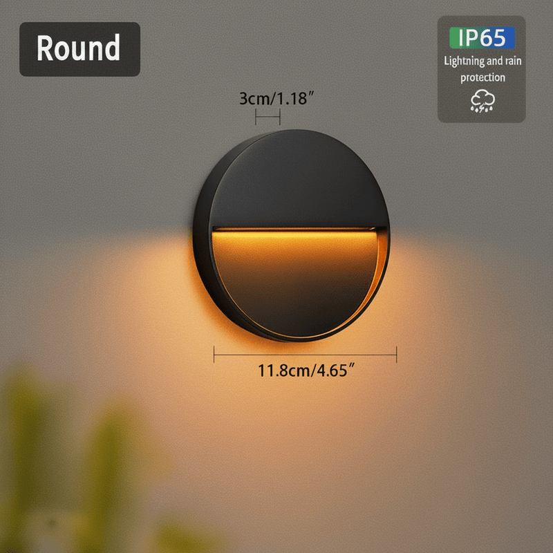 Zaevia Eclipse: Geometric LED Outdoor Light - Outdoor Lighting | Zaevia