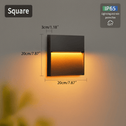 Zaevia Eclipse: Geometric LED Outdoor Light - Outdoor Lighting | Zaevia