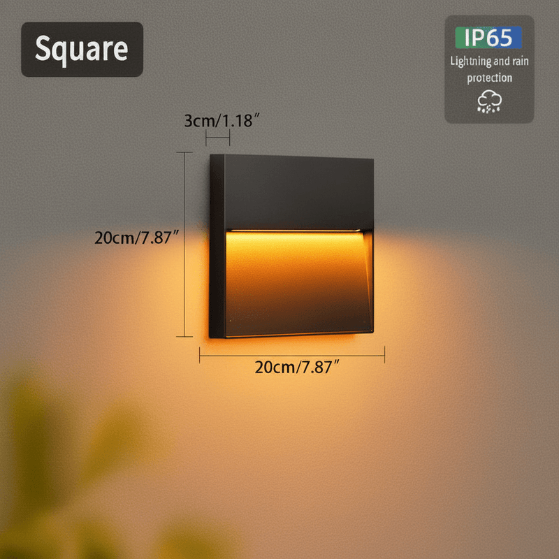 Zaevia Eclipse: Geometric LED Outdoor Light - Outdoor Lighting | Zaevia