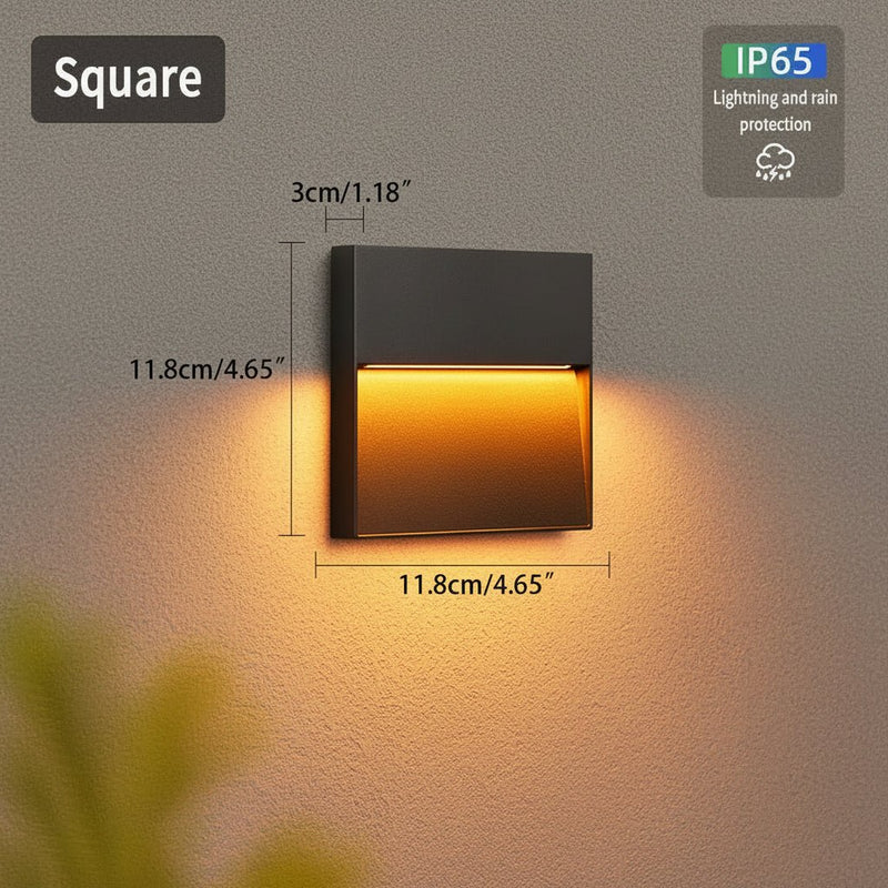 Zaevia Eclipse: Geometric LED Outdoor Light - Outdoor Lighting | Zaevia