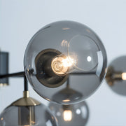 Zaevia 8 Light Branching Globe Chandelier Mid Century Modern Hardwired Ceiling Light - chandelier | Zaevia
