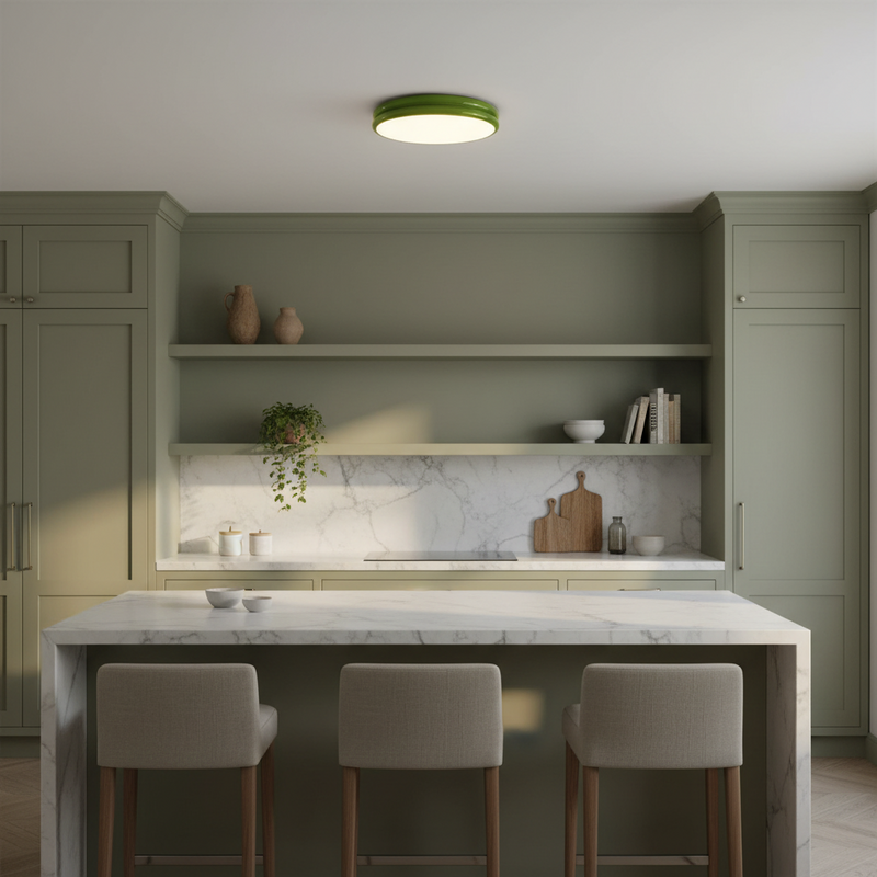 Gloss Layered LED Flush Mount