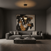 Zaevia Halo: Tiered Glass Chandelier - chandelier | Zaevia