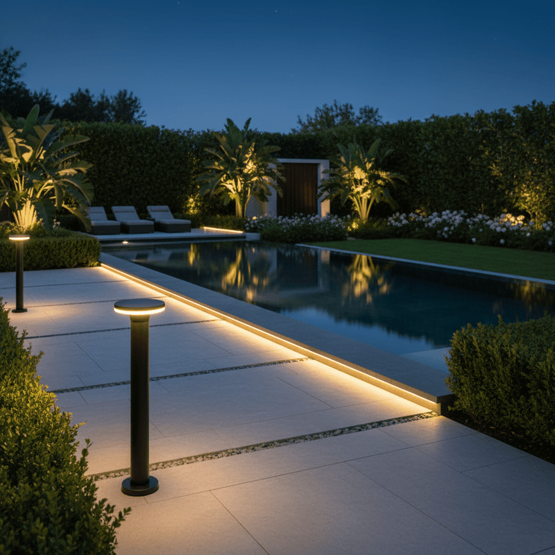 Halo Outdoor LED Bollard Path Light