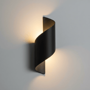 Zaevia Helix S - Wave Wall Sconce: Modern Minimalist Up/Down LED Light - Wall Light | Zaevia