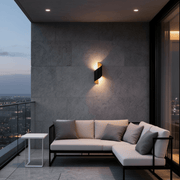 Zaevia Helix S - Wave Wall Sconce: Modern Minimalist Up/Down LED Light - Wall Light | Zaevia