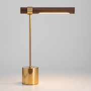 Zaevia Japandi Linear LED Desk Lamp - Table Lamp | Zaevia