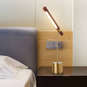 Zaevia Japandi Linear LED Desk Lamp - Table Lamp | Zaevia