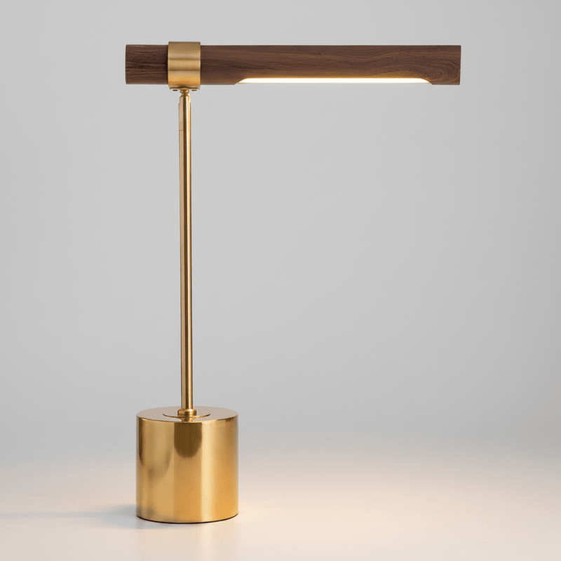 Zaevia Japandi Linear LED Desk Lamp - Table Lamp | Zaevia