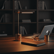 Zaevia Japandi Linear LED Desk Lamp - Table Lamp | Zaevia