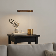 Zaevia Japandi Linear LED Desk Lamp - Table Lamp | Zaevia