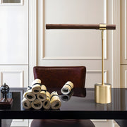 Zaevia Japandi Linear LED Desk Lamp - Table Lamp | Zaevia