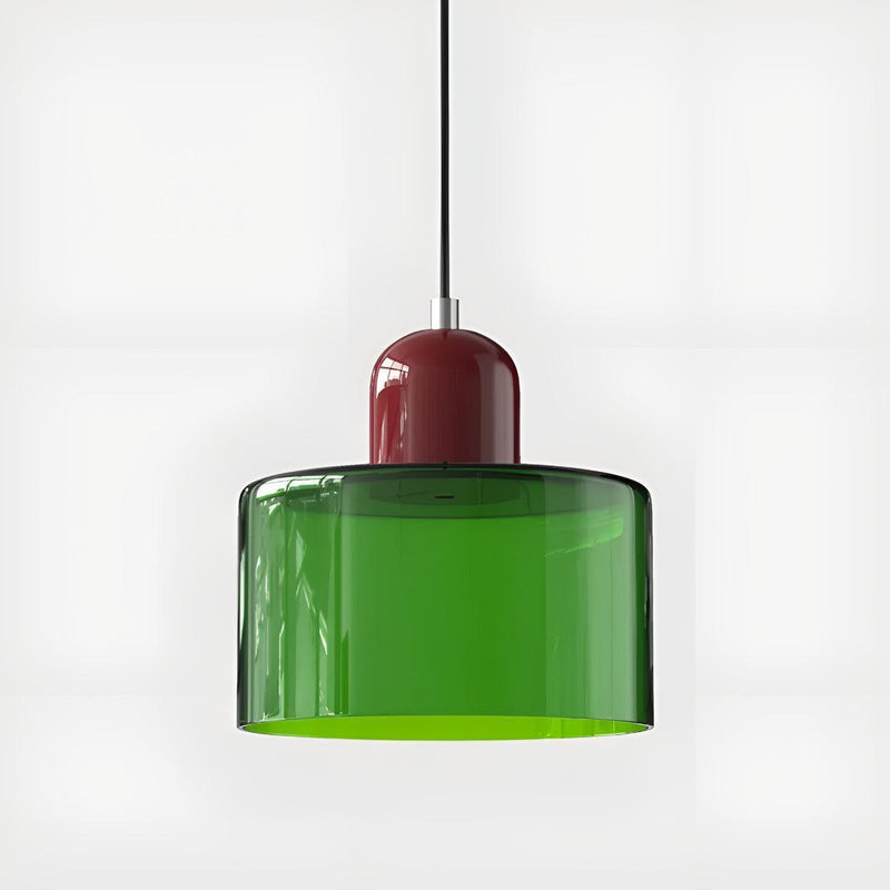 Kandinsky Bauhaus Glass Pendant Light