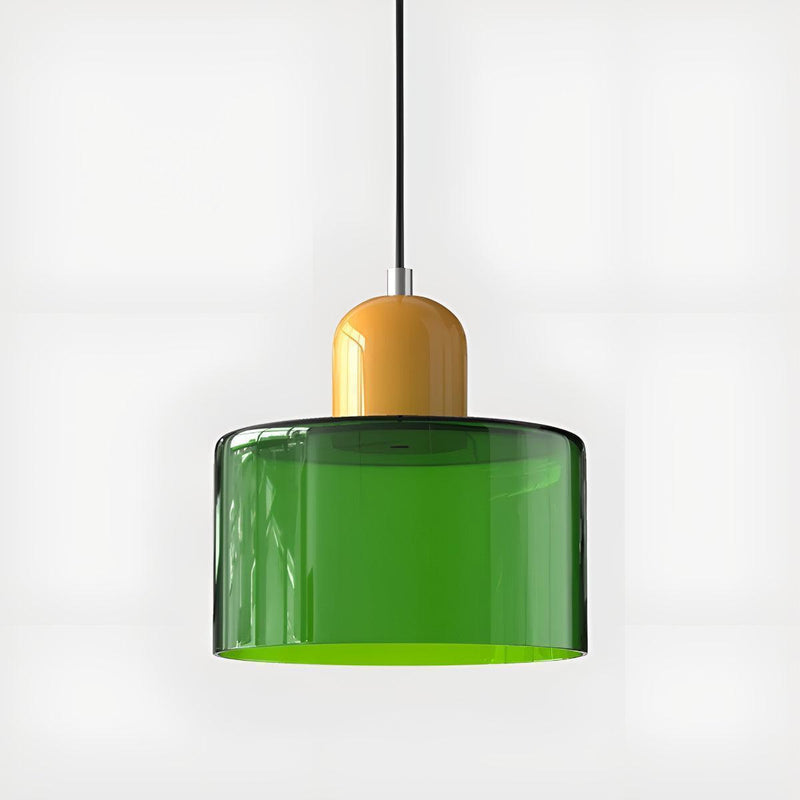 Kandinsky Bauhaus Glass Pendant Light