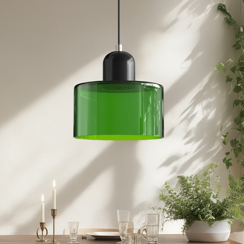 Kandinsky Bauhaus Glass Pendant Light