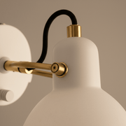 Kira 235° Rotatable Frosted Glass Sconce - Lighting > Wall Lights > Wall Sconces > Diffused Light Wall Sconces | Zaevia