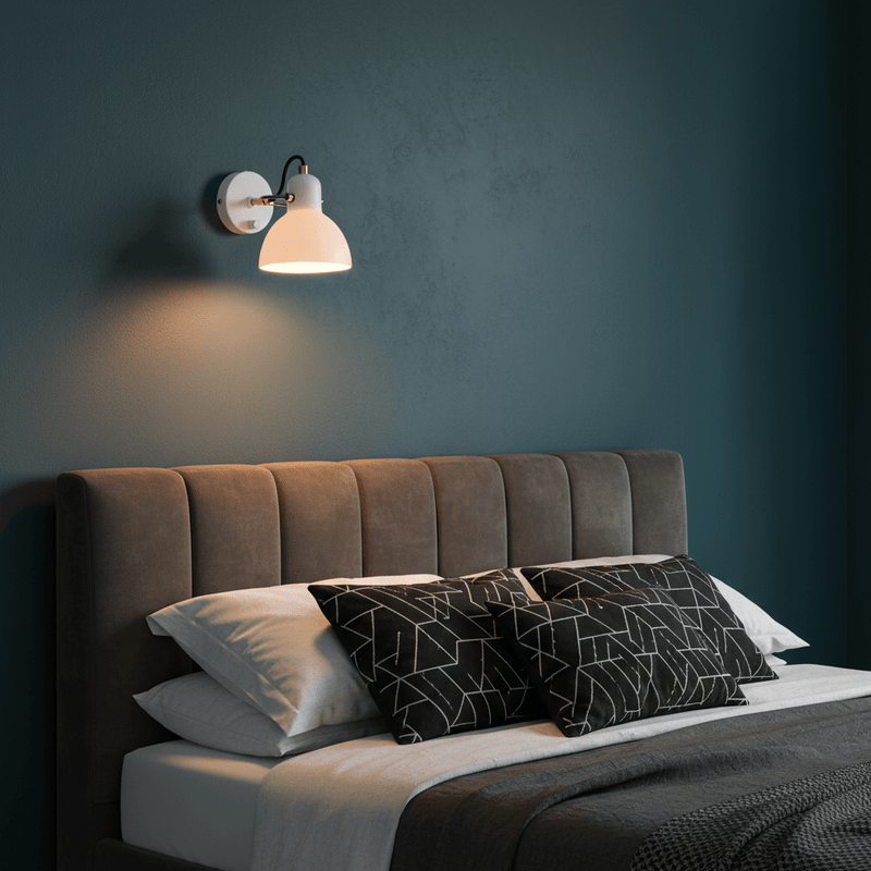 Kira 235° Rotatable Frosted Glass Sconce - Lighting > Wall Lights > Wall Sconces > Diffused Light Wall Sconces | Zaevia