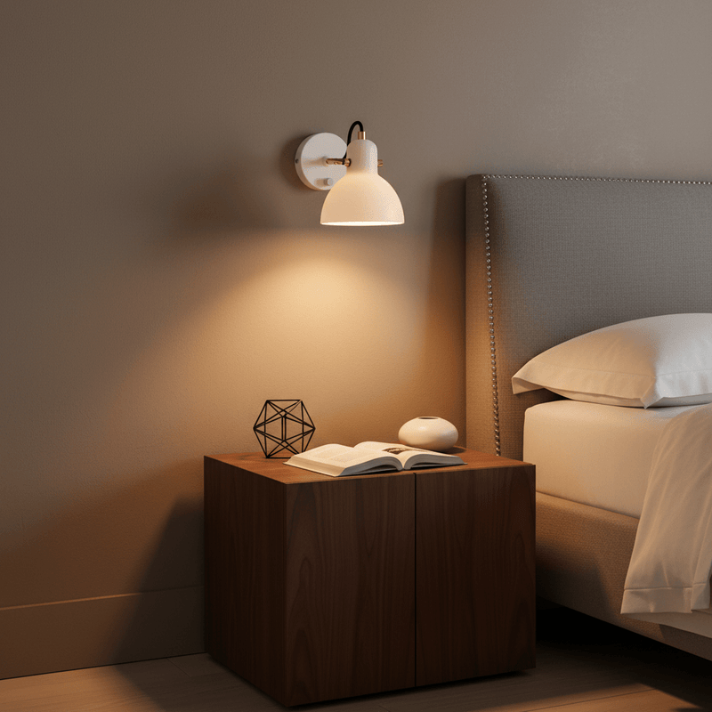 Kira 235° Rotatable Frosted Glass Sconce - Lighting > Wall Lights > Wall Sconces > Diffused Light Wall Sconces | Zaevia