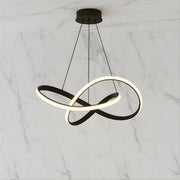 Zaevia Infinity Knot Pendant Light Integrated LED Dimmable Modern Sculptural Chandelier - | Zaevia