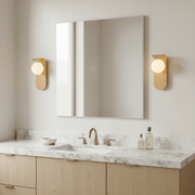 Zaevia Kora: Curved Wood Sconce - Wall Light | Zaevia