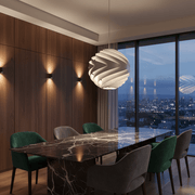 Zaevia Kura Modern Swirl Pendant Light - Lighting > Ceiling Lights > Pendant Lighting > Medium & Large Pendants | Zaevia