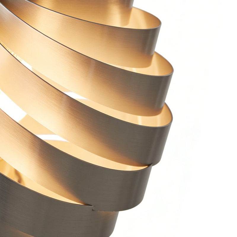 Zaevia Kura Modern Swirl Pendant Light - Lighting > Ceiling Lights > Pendant Lighting > Medium & Large Pendants | Zaevia