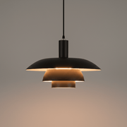Zaevia Seraphina: Mid - Century Layered Pendant - | Zaevia
