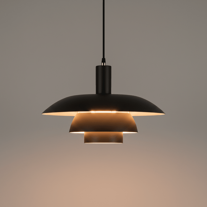 Zaevia Seraphina: Mid - Century Layered Pendant - | Zaevia