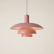 Zaevia Seraphina: Mid - Century Layered Pendant - | Zaevia