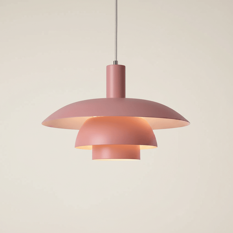 Zaevia Seraphina: Mid - Century Layered Pendant - | Zaevia