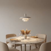 Zaevia Seraphina: Mid - Century Layered Pendant - | Zaevia