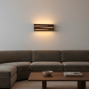 Linear Tiered LED Wall Sconce - Modern Geometric Accent Light - Lighting > Wall Lights > Wall Sconces > Diffused Light Wall Sconces | Zaevia