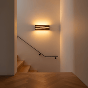 Linear Tiered LED Wall Sconce - Modern Geometric Accent Light - Lighting > Wall Lights > Wall Sconces > Diffused Light Wall Sconces | Zaevia