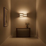 Linear Tiered LED Wall Sconce - Modern Geometric Accent Light - Lighting > Wall Lights > Wall Sconces > Diffused Light Wall Sconces | Zaevia