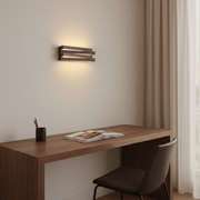 Linear Tiered LED Wall Sconce - Modern Geometric Accent Light - Lighting > Wall Lights > Wall Sconces > Diffused Light Wall Sconces | Zaevia