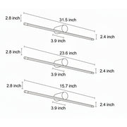 Zaevia Silas Linear Vanity Light - Lighting > Wall Lights > Bathroom Vanity Lights > Vanity Light Bar | Zaevia