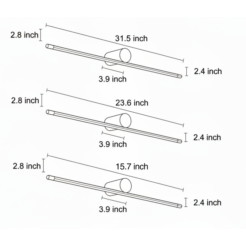 Zaevia Silas Linear Vanity Light - Lighting > Wall Lights > Bathroom Vanity Lights > Vanity Light Bar | Zaevia