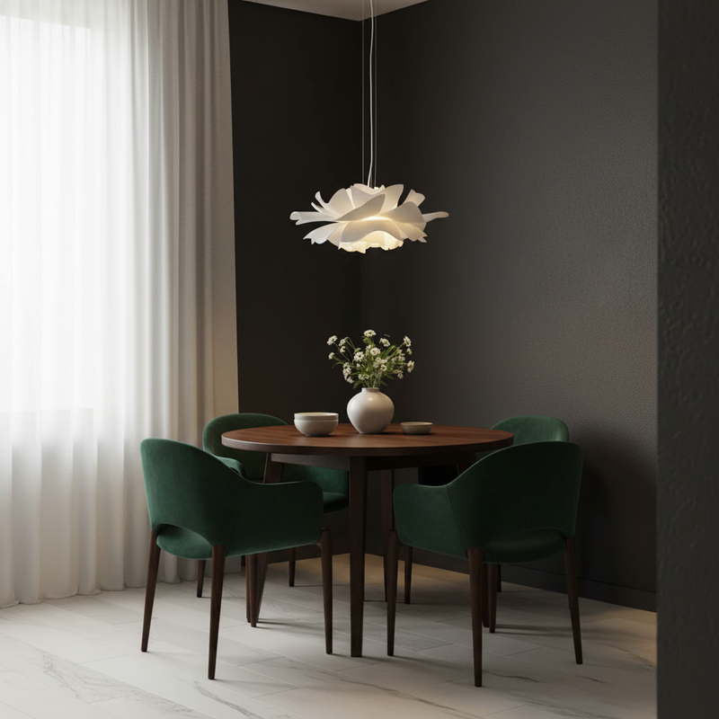 Hana Layered Lotus Pendant Light