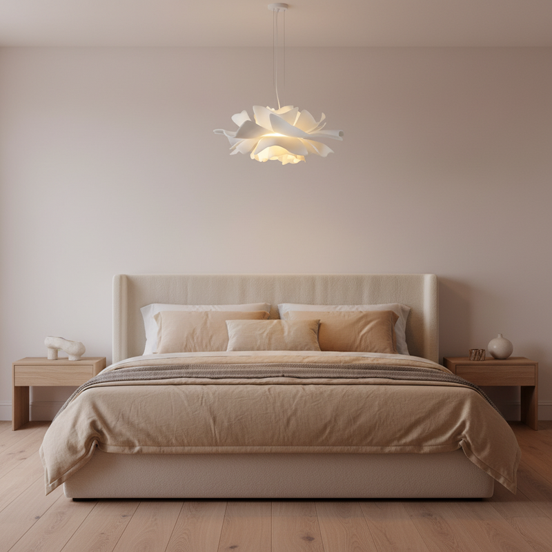 Hana Layered Lotus Pendant Light
