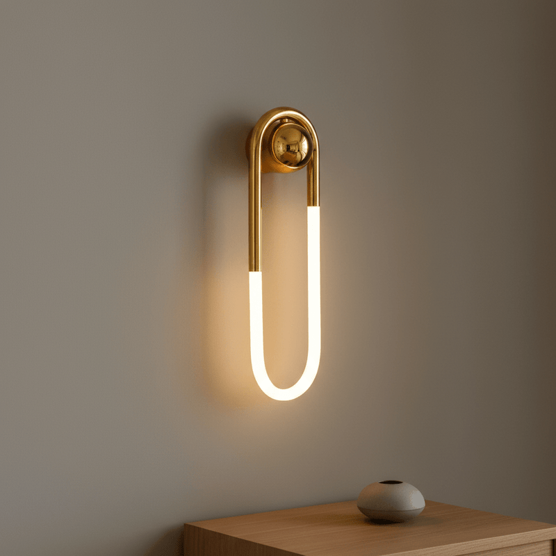 Lumiere Precision Copper & Acrylic LED Wall Sconce - Lighting > Wall Lights > Wall Sconces > Diffused Light Wall Sconces | Zaevia