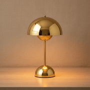 Zaevia Luna Cordless Mushroom Lamp - Table Lamp | Zaevia
