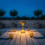 Zaevia Luna Cordless Mushroom Lamp - Table Lamp | Zaevia