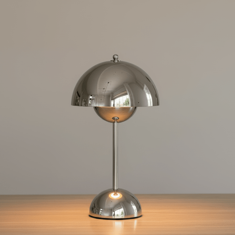 Zaevia Luna Cordless Mushroom Lamp - Table Lamp | Zaevia