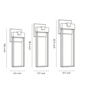 Zaevia Luxury Bubble Crystal Outdoor Wall Sconce - Wall Light | Zaevia