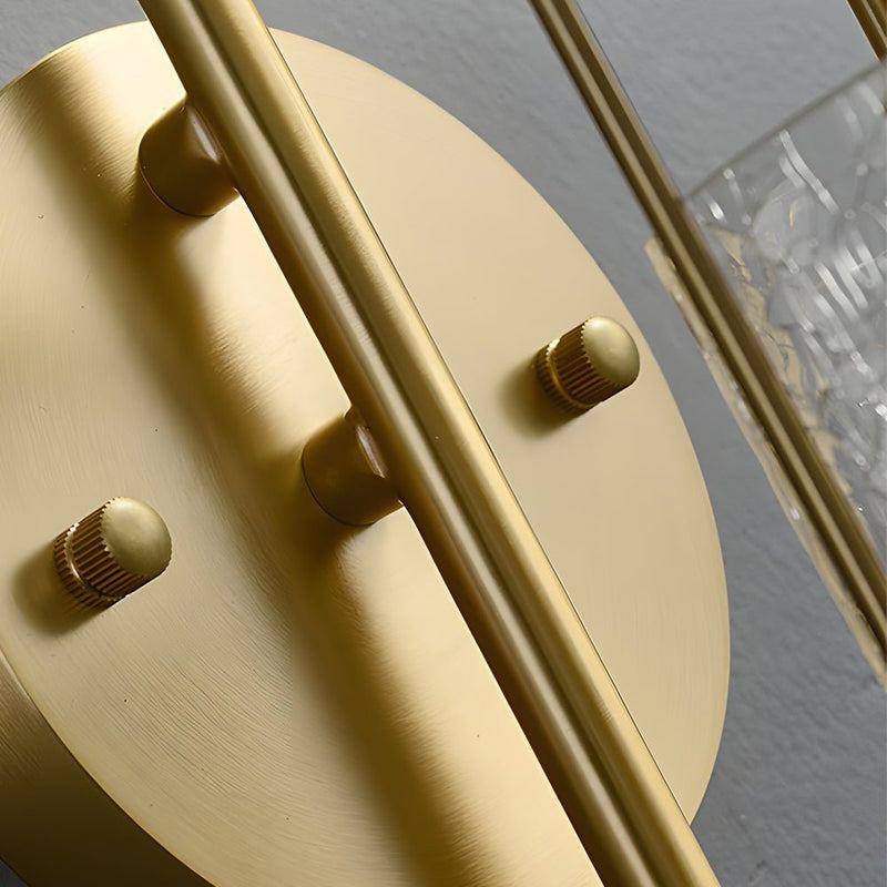 Lyra Arch Crackled Glass Wall Sconce - Lighting > Wall Lights > Wall Sconces > Diffused Light Wall Sconces | Zaevia